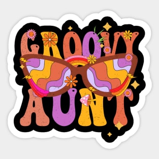 groovy aunt Sticker